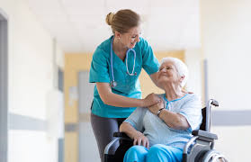 Caregiver helping senior with daily personal care - Personal Care at Felo Home Care Services in Canada